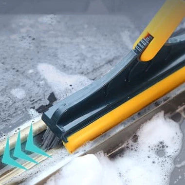 Escova 3 em 1 Vassoura Rodo Esfregão Multiuso para Limpeza